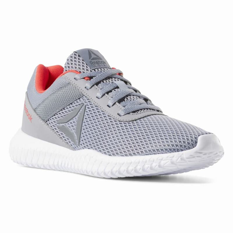 Adidasi Training Reebok Flexagon Energy Dama Gri/Rosii/Albi Romania FL8375HO